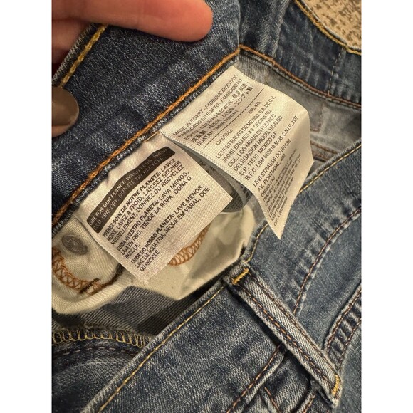 Levis 527 Slim Bootcut Stretch Mens Sz 30X32  Jeans Western Casual Comfort Denim - Picture 8 of 9